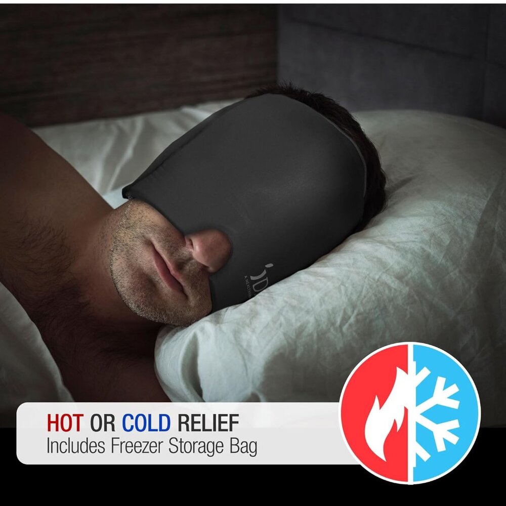 NWT DMI Ultra Migraine Relief Cap | Natural Headache Relief | Gel Eye Mask | Ice - Picture 5 of 8